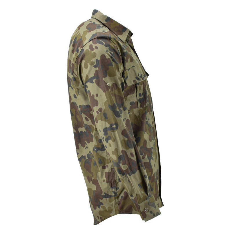 Chemises militaires roumaines originales, uniforme de campagne léger M94 Mozaic camo