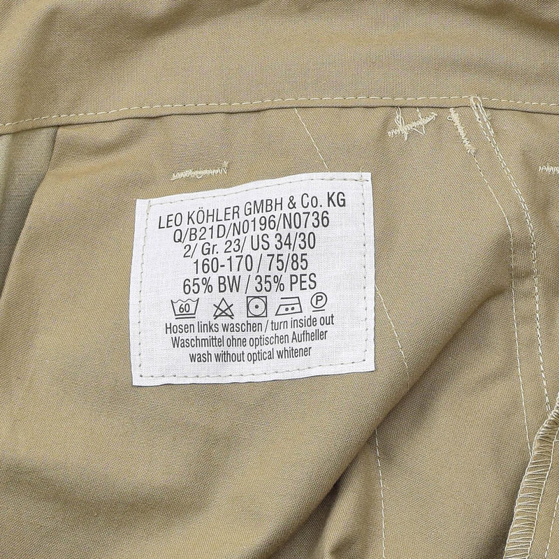 Leo Kohler Commando taktische Feldhose Tropentarn Camouflage Spezialkräfte Hose