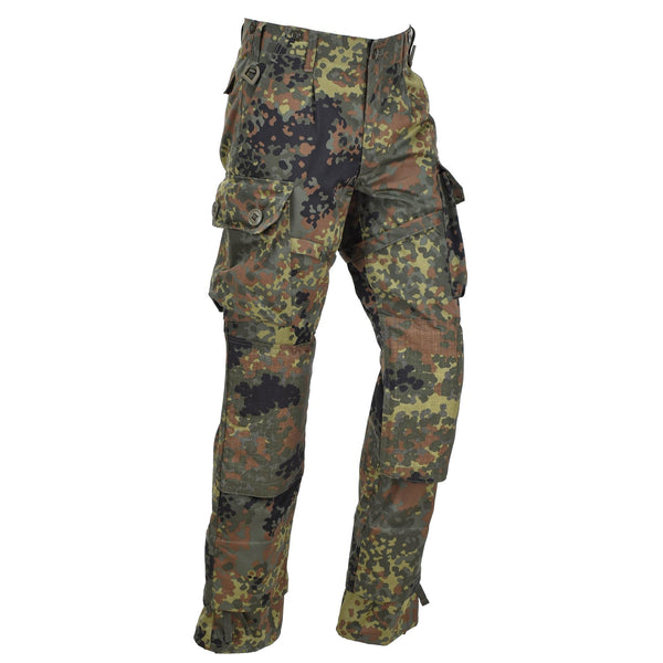 Leo Kohler stevige gevechtsbroek Acu versterkte tactische ladingbroek Flecktarn