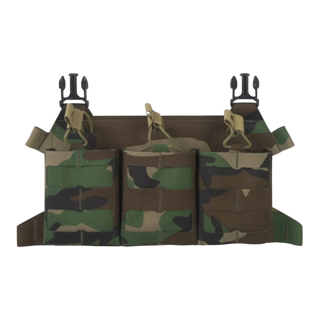 Pochette pour magazines à triple rabat 308 squelettée à action directe Woodland Camo