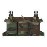 Pochette pour magazines à triple rabat 308 squelettée à action directe Woodland Camo