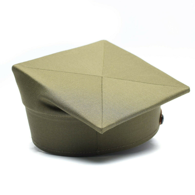 Genuine Polish military visor hat Poland army officer peaked cap Olive NEW