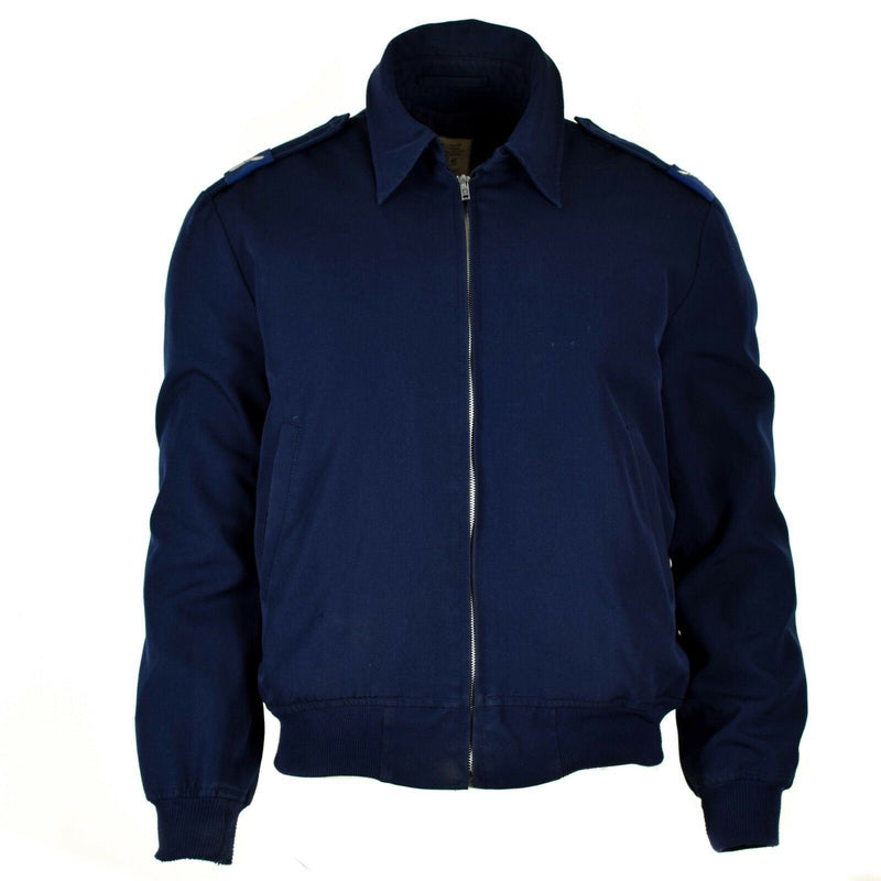 Original del ejército británico Royal Forces Aéreas RAF Jacket azul Bombardero de excedentes militares