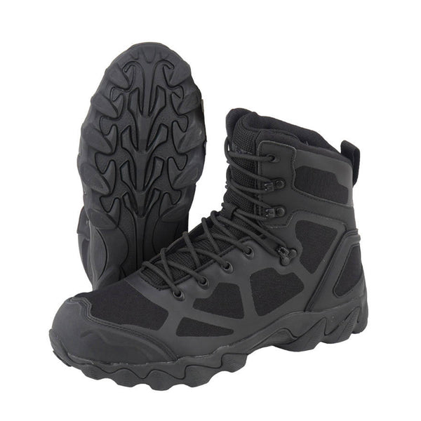 Botas de alta tarea de Mil-Tec Combate Combat Tactical Ligera de medio calzado de mediana
