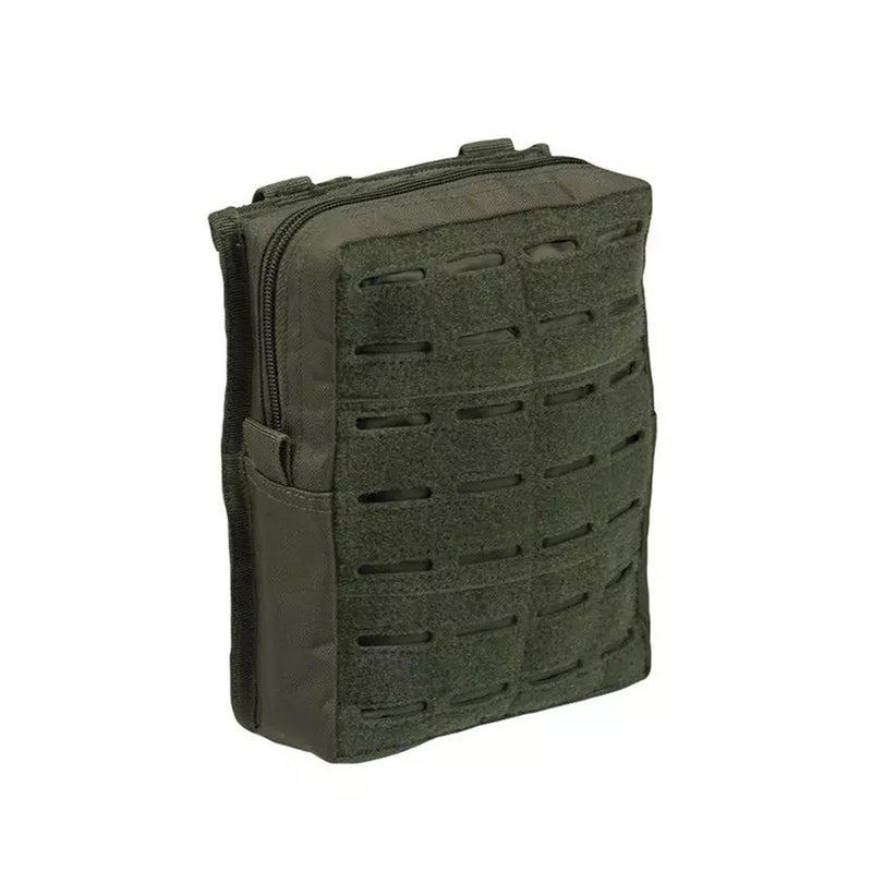 Pochette de ceinture tactique découpée au laser MIL-TEC, étui utilitaire de terrain, grand sac molle olive