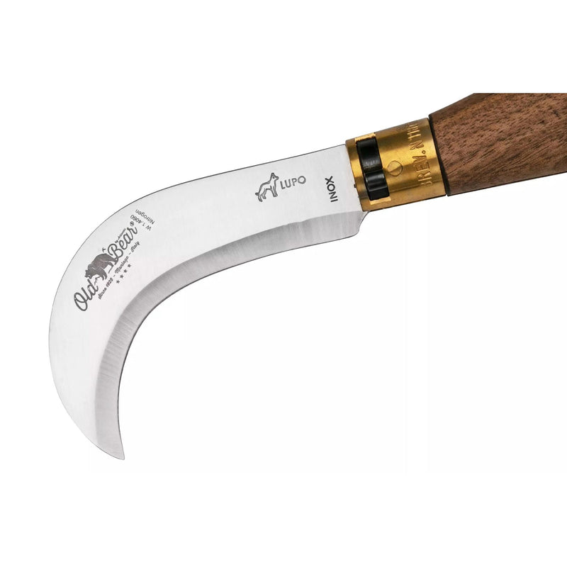 Antonini Old Bear Folding Pruning Knife 9,5cm Stainless Steel Walnut Handle