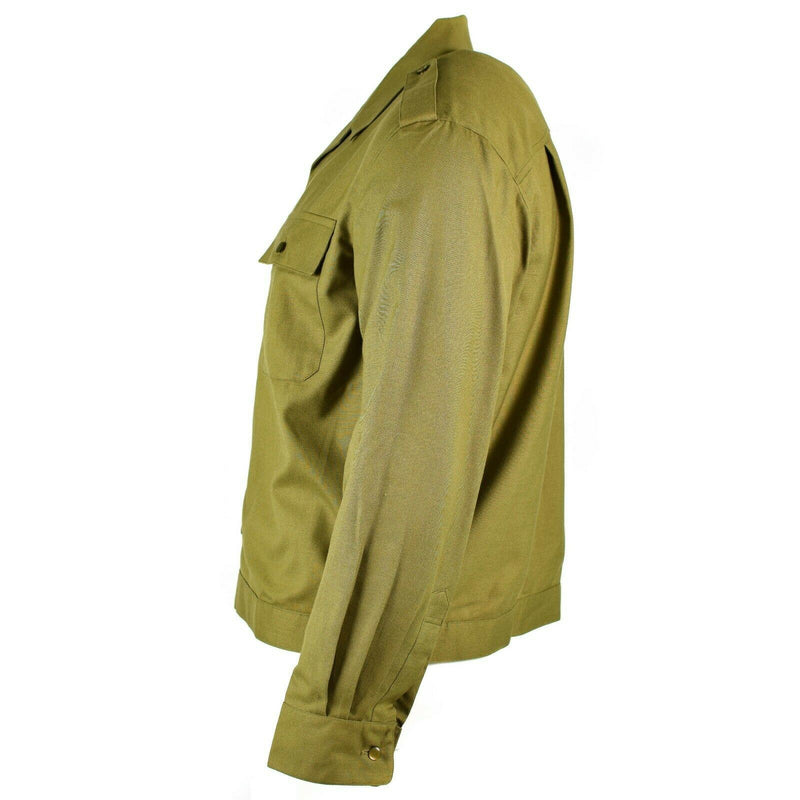 Echt Hongaars legerhirt Khaki Officer Militaire Lange Mouw Nieuw