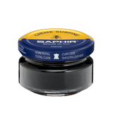 Saphir Creme Surfine Leather Shoe Cream Polish 50ml Cuidado de cera de abejas Negro