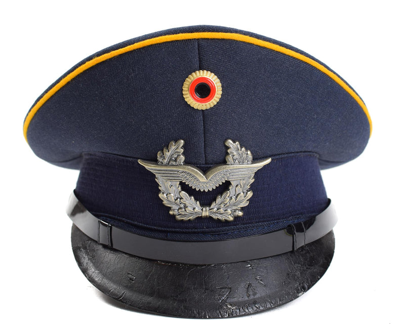 Genuine German army visor cap. Air forces military peaked hat luftware NEW