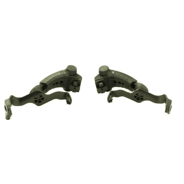 EARMOR M16A Team Wendy Helmet Rail Adapter PLUS Headset Foliage Green - GoMilitar