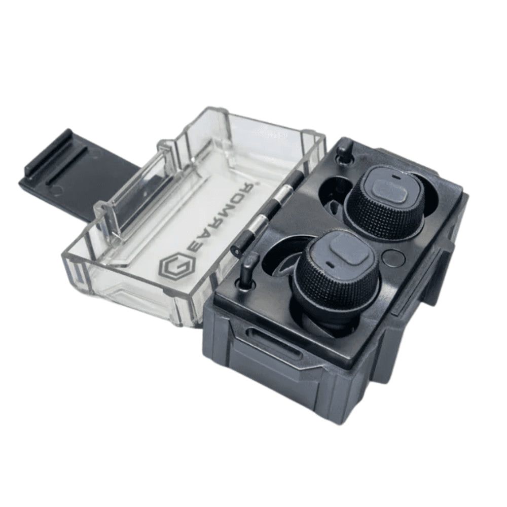 Earmor M20 Elektronische Ohrstöpsel, aktive Geräuschunterdrückung, Shooting Foliage Green