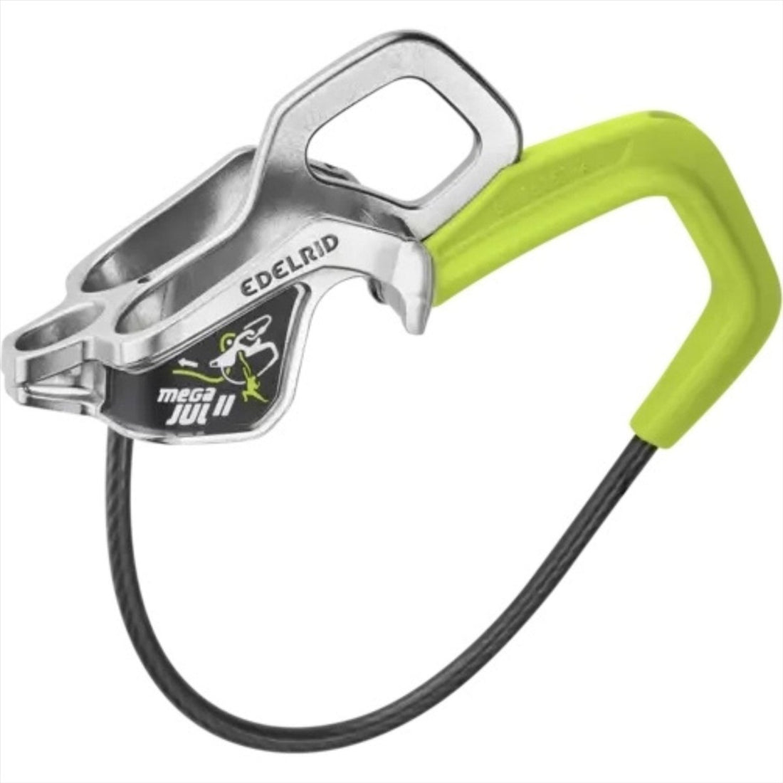 Edelrid Mega Jul Zekeringsapparaat Automatisch buisondersteund remmen Klimmen Abseilen