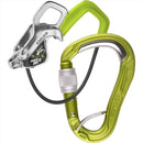 Edelrid Megal Jul Belay Kit Dispositivo di assicurazione con frenatura automatica a vite antiproiettile Oasis