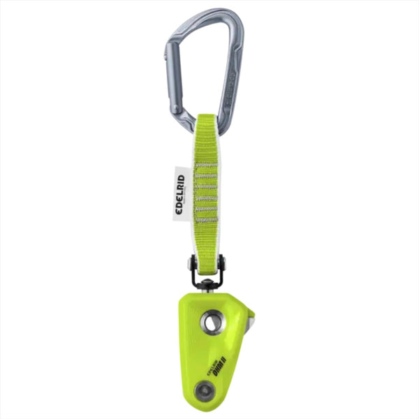Edelrid OHM Assisted Braking Resistor Device Assists Lighter Belayers Green