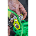 Edelrid Ohmega Asistente de frenado de escalada con polea 8,6–10,5 mm Cuerda Oasis