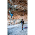 Edelrid Ohmega Asistente de frenado de escalada con polea 8,6–10,5 mm Cuerda Oasis