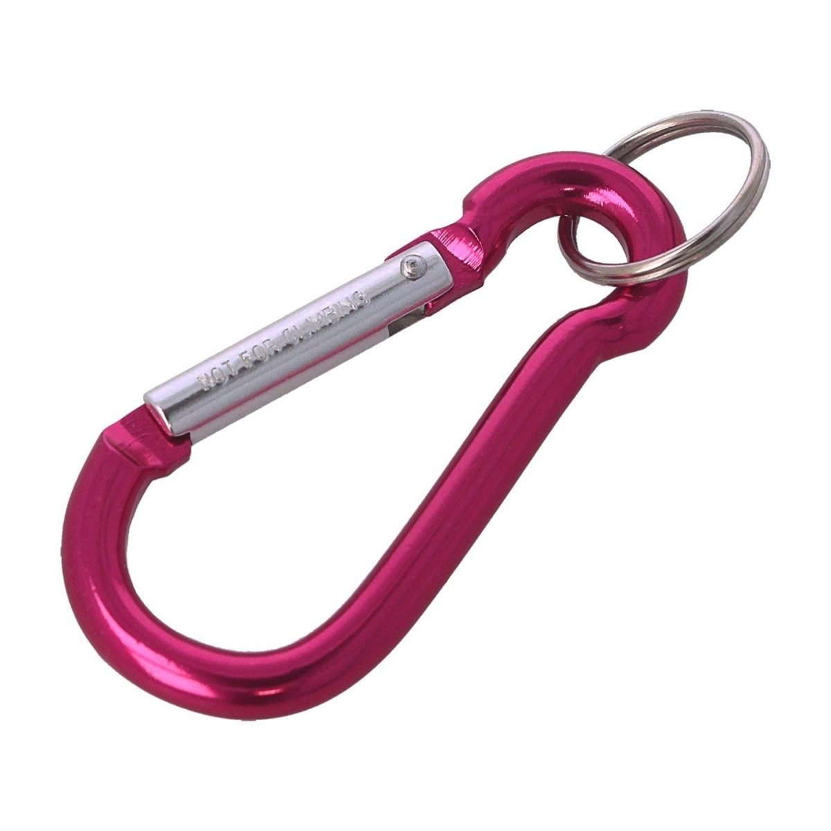 EDM Aluminium Carabiner 70 mm x 7mm Leichtes Clip Hook Keychain Multicolor