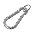 EDM Aluminium Carabiner 70 mm x 7mm Leichtes Clip Hook Keychain Multicolor