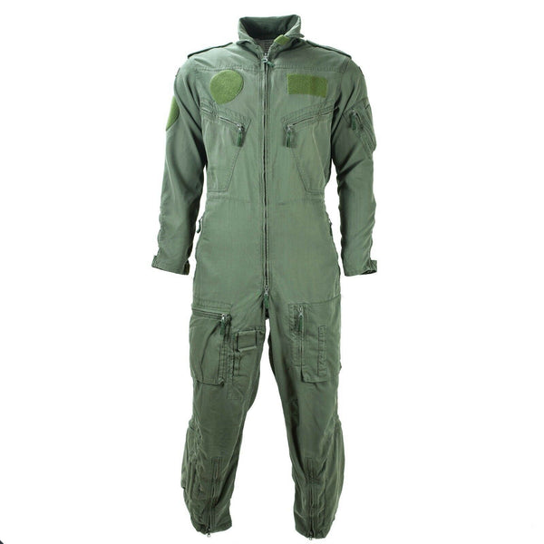 Traje de vuelo de fibra aramídica genuina del ejército alemán Piloto en general verde