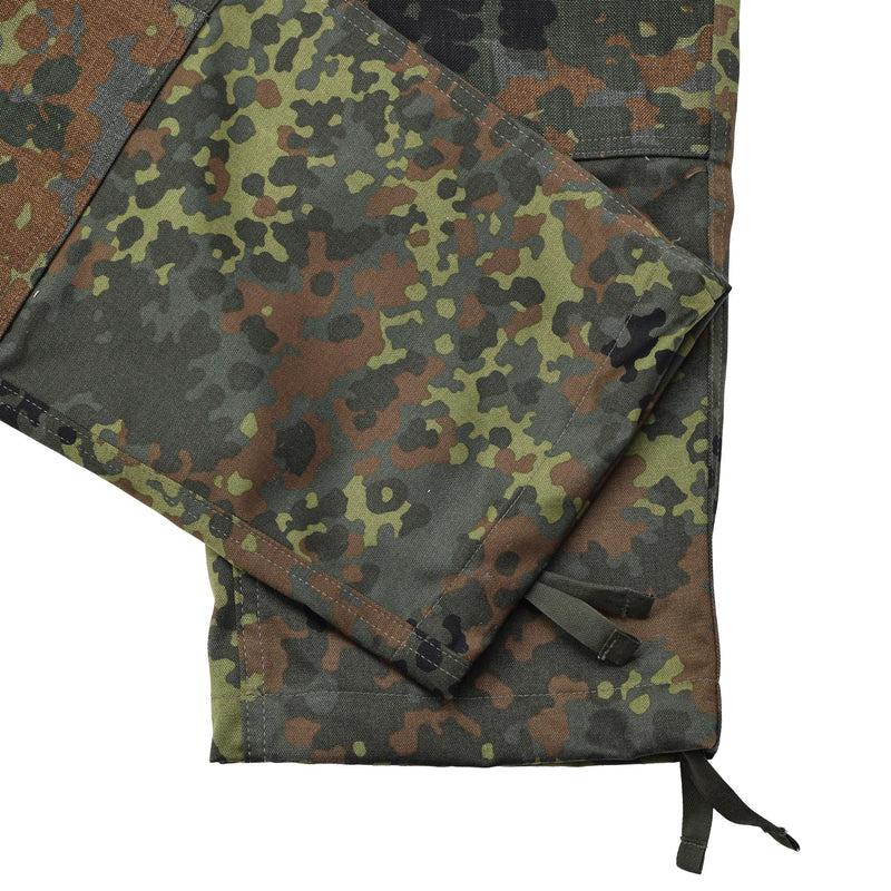 Leo Kohler Army Combat Tactical Pants Flecktarn Camo Forced Cargo Field Trousers