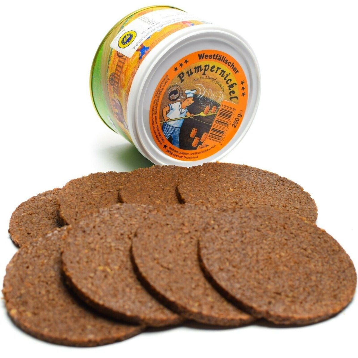Canned Pumpernickel Bread 500g Camping MRE - GoMilitar