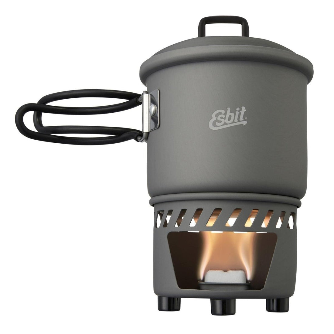 ESBIT Marke Kochset Festbrennstoffkocher Camping Survival Wasser Essen erhitzen