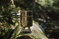 ESBIT Brand stainless steel pot capacity indicator camping trip water heating