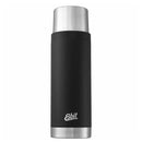 ESBIT SCULPTOR Vacuum Flask 1L BPA Free Stainless Steel Leak Proof Black - GoMilitar