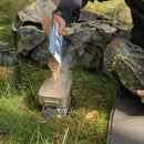 La estufa de bolsillo plegable ultralight ultralight incluye tabletas de combustible sólido 12x14 g