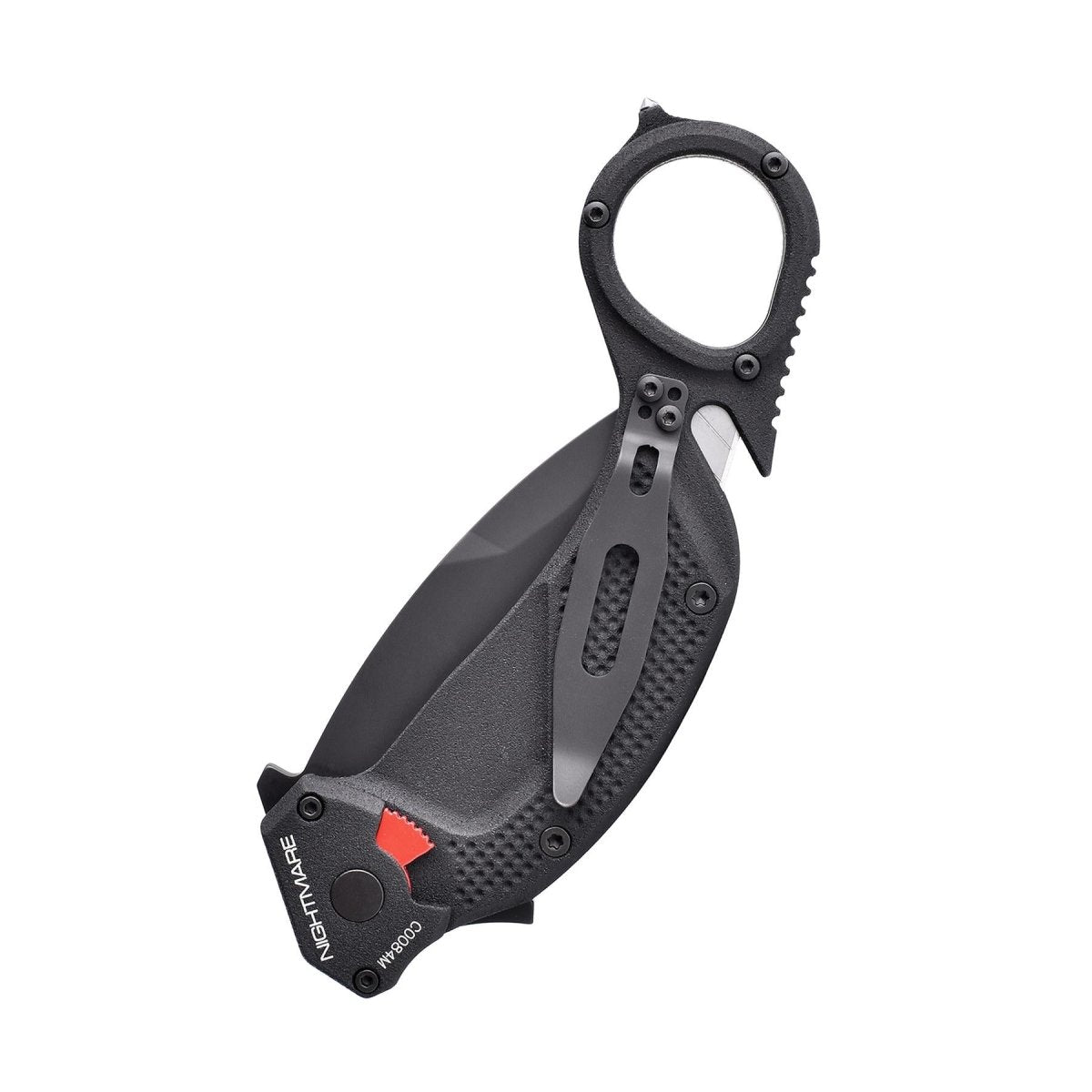 Coltello tascabile pieghevole ExtremaRatio NIGHTMARE BLACK tanto karambit inox N690