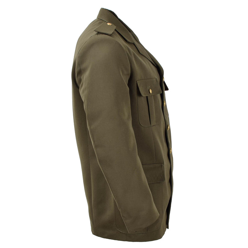Original Italian Military Formal Jacket VERDE parade dress vintage Brown