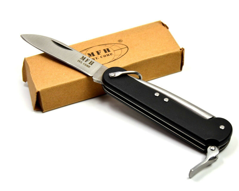 BW Duitse leger Mariner -mes. Duitse Bordmesser Sailor Navy Knife Marlinspike