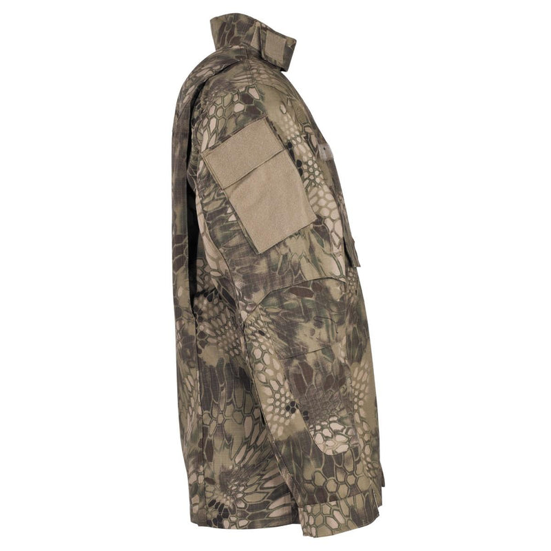 Veste de combat de style militaire de marque Mission Snake FG Camouflage uniforme