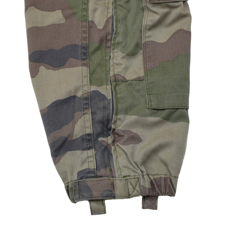 Genuine French military coverall navy mechanic jumpsuit roomy fit CCE Camouflage