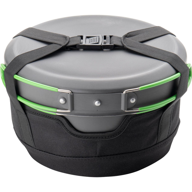 Ensemble de 4 casseroles Optimus Terra Camp Kit de cuisine antiadhésif pour camping-car en plein air 7 pièces