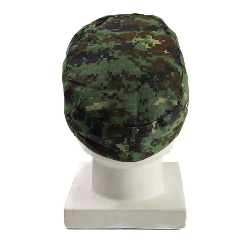 Genuine Guinea Bissau army cap ripstop jungle camouflage military issue hat new