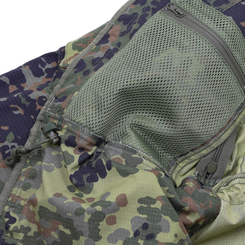 Veste de commando de style militaire de marque TACGEAR, entièrement zippée, ripstop flecktran