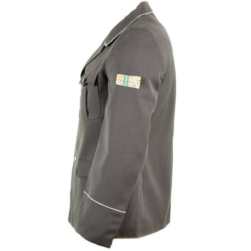 Original German NVA Army Dress Jacket Officier Formal Uniform Grey Military NEW