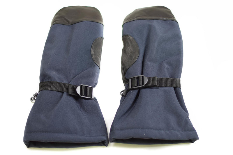 Mittens del ejército holandés original Guantes de invierno de la OTAN azul marino marítima marítima nueva