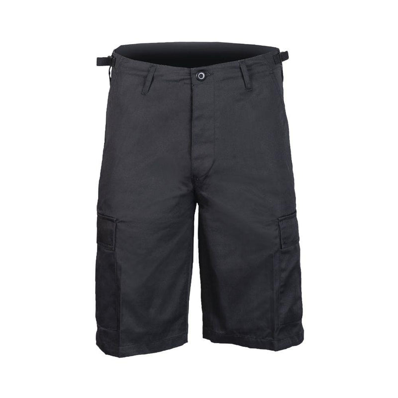 MIL-TEC Tropas de estilo militar Bermuda Combate Uniforme del ejército pantalones cortos negros