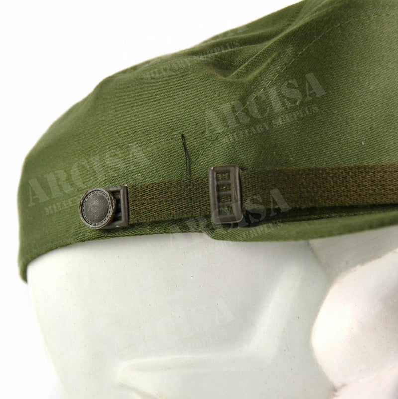 Original Spain Spanish military visor cap army navy peaked hat olive green