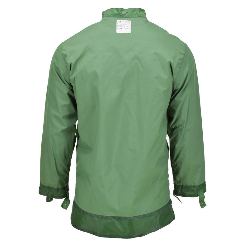 Genuino ejército holandés Olive OD Parka Liner impermeable PTFE Combat Jacket Military