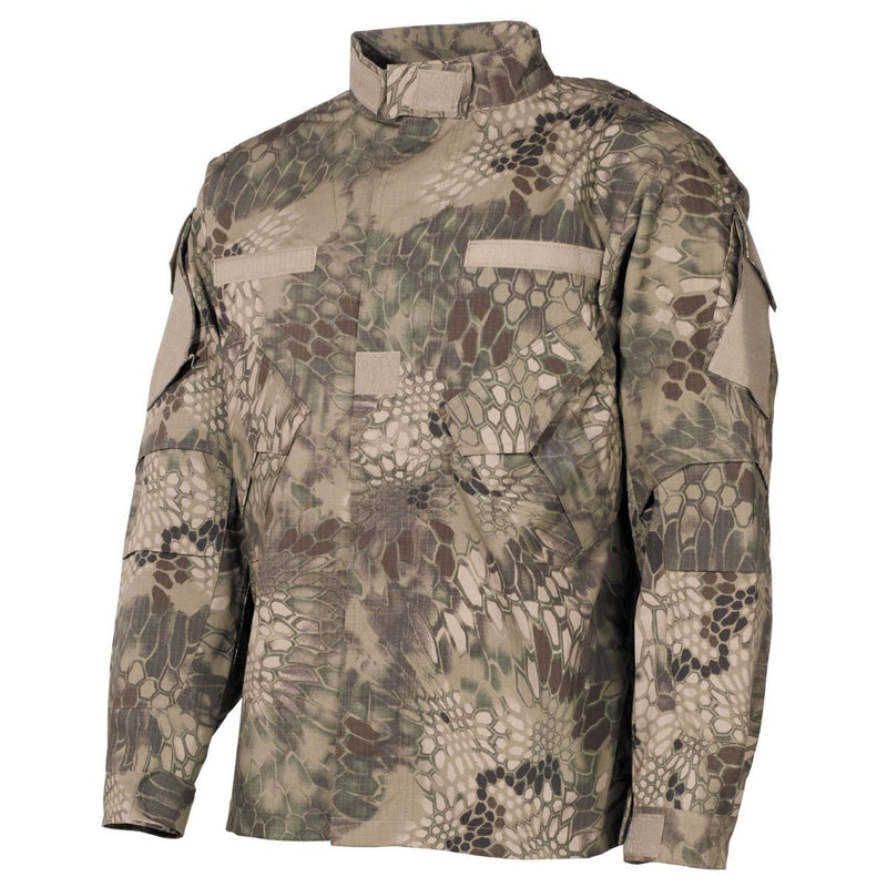 Veste de combat de style militaire de marque Mission Snake FG Camouflage uniforme