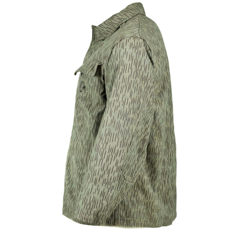 Combattimento militare dell'esercito ceco originale M60 giacca da campo parka pioggia goccia camuffamento