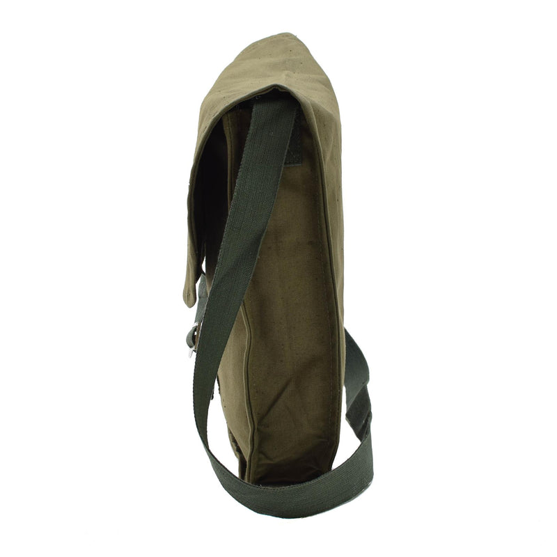 Bolso de hombro de oliva del ejército búlgaro original Correa ajustable Viajes al aire libre NUEVO
