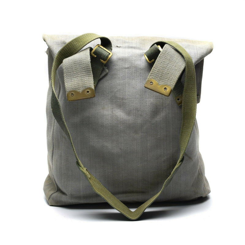 Original British Army M37 Haversack Canvas Grey Pack Military Side borse