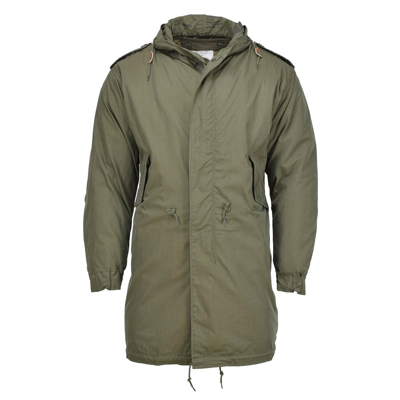 MIL-TEC U.S. military style M51 hooded parka quilted detachable liner olive NEW