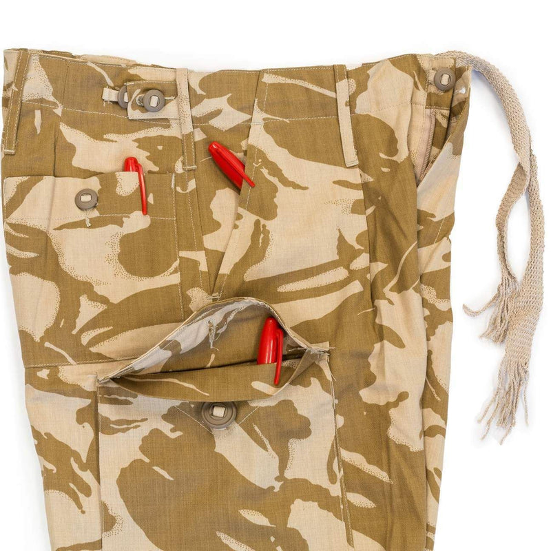 Echte britische Armee Kampfhose Desert Military Hose 95 leicht NEU