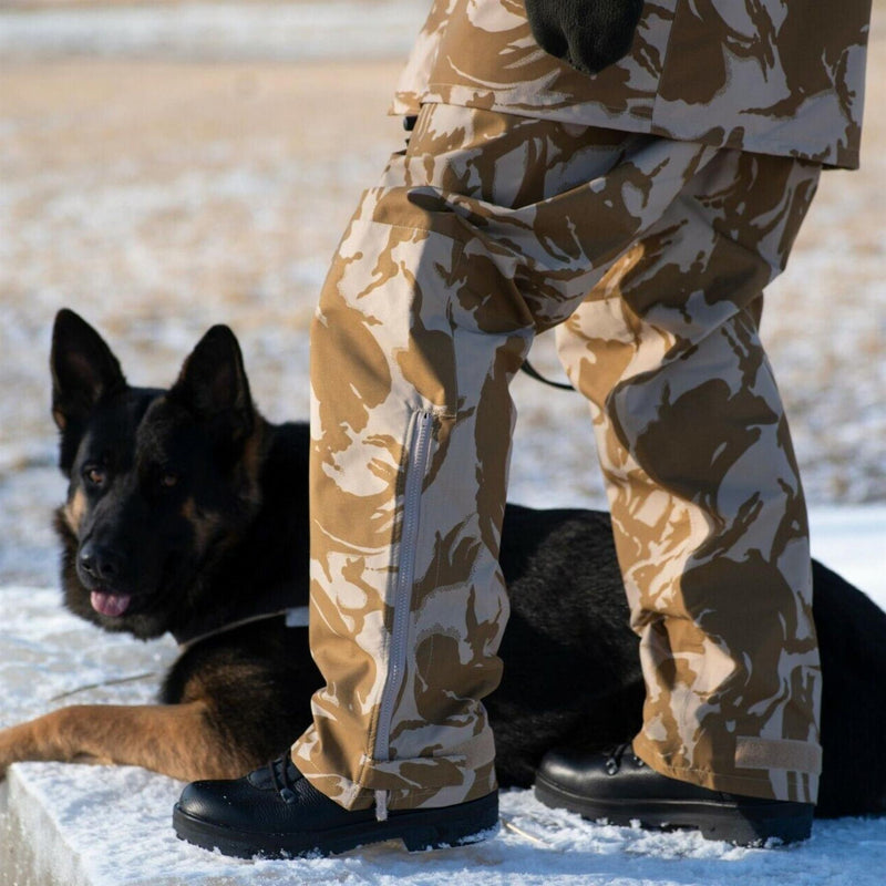 Echte Britse leger broek gevechten broek Militaire waterdichte goretex nieuw