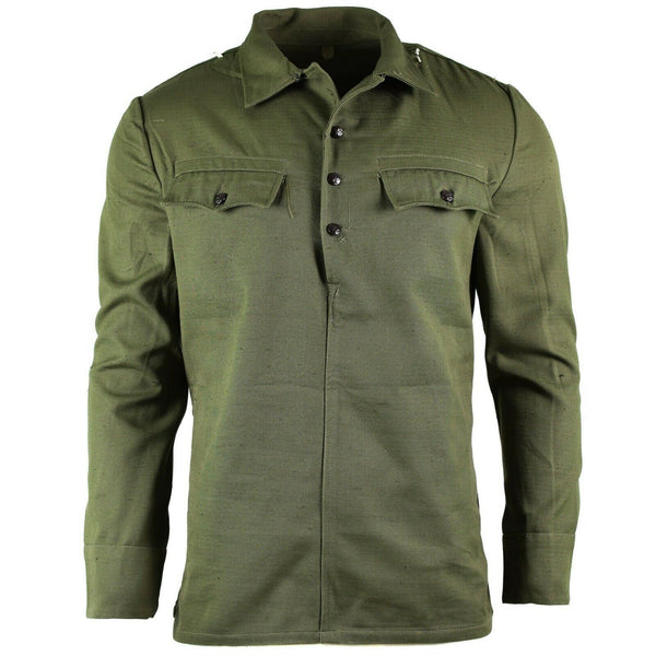 Genuine Bulgarian army field jacket military BDU olive OD shirt military combat